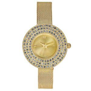 Charter Club Women's Gold-Tone Mesh Bracelet Watch 29mm